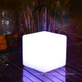 Tabouret LED Cube à changement de couleur RGB